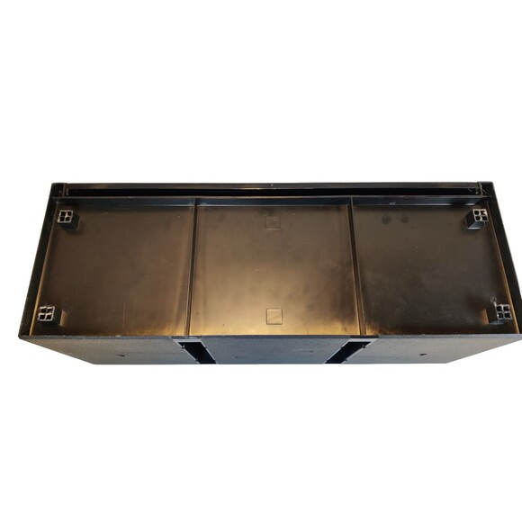 Vintage Laserline 36 CD Storage Case Holder Wall Mountable with Drop Down Door - Picture 10 of 11